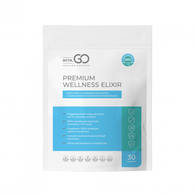 Dctr.Go Морской коллаген с кокосовым молоком и биотином в Кирове