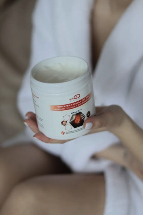 Фитокрем-бальзам (Крем для суставов, фитокрем) для суставов, локтей 250 мл. DctrGo  в Кирове