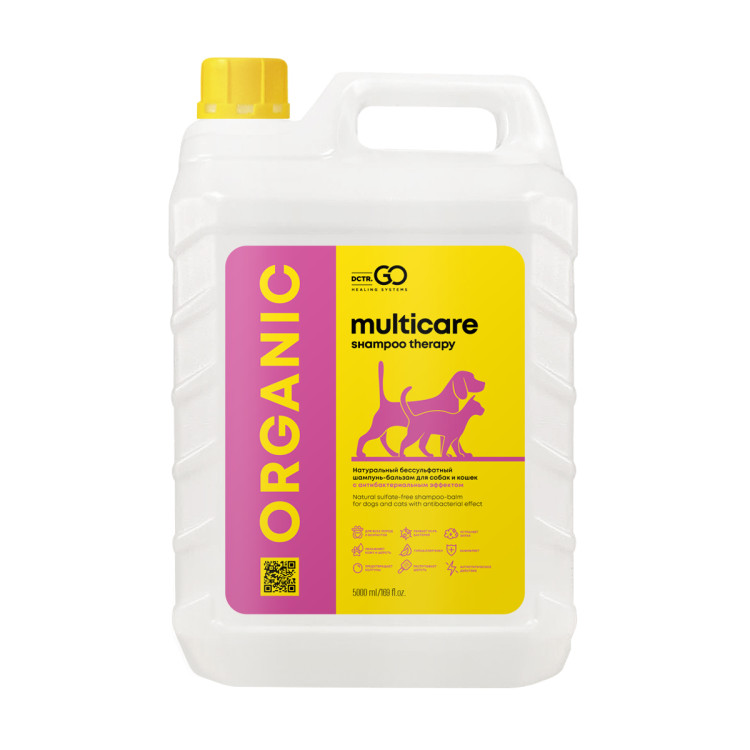 Dctr.Go Шампунь-бальзам для животных  Sнampoo Therapy "Мультиуход" 5000 мл в Кирове