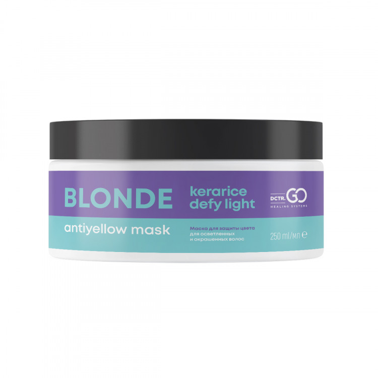 Блонд маска для защиты цвета Kerarice Defy Lidht Dctr.Go 250мл в Кирове